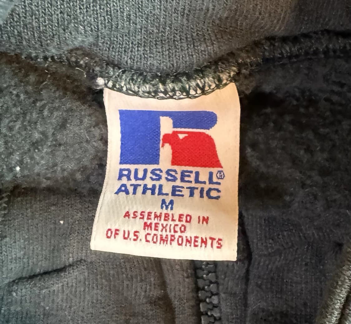 러셀 애슬레틱 빈티지 쿼터 집 스웻셔츠 상품이미지2