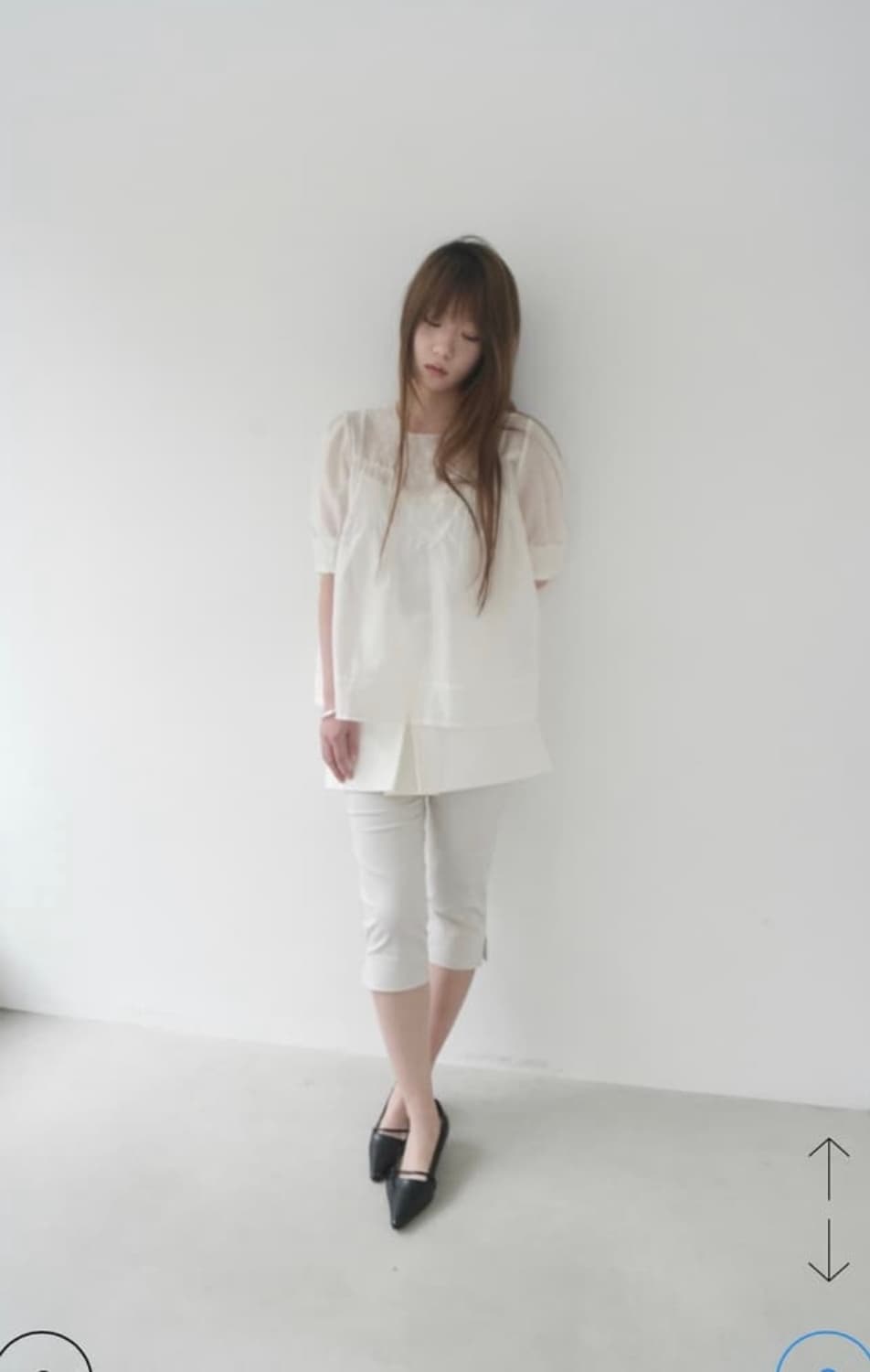 Chiyagi 오간자 블라우스 set 상품이미지5