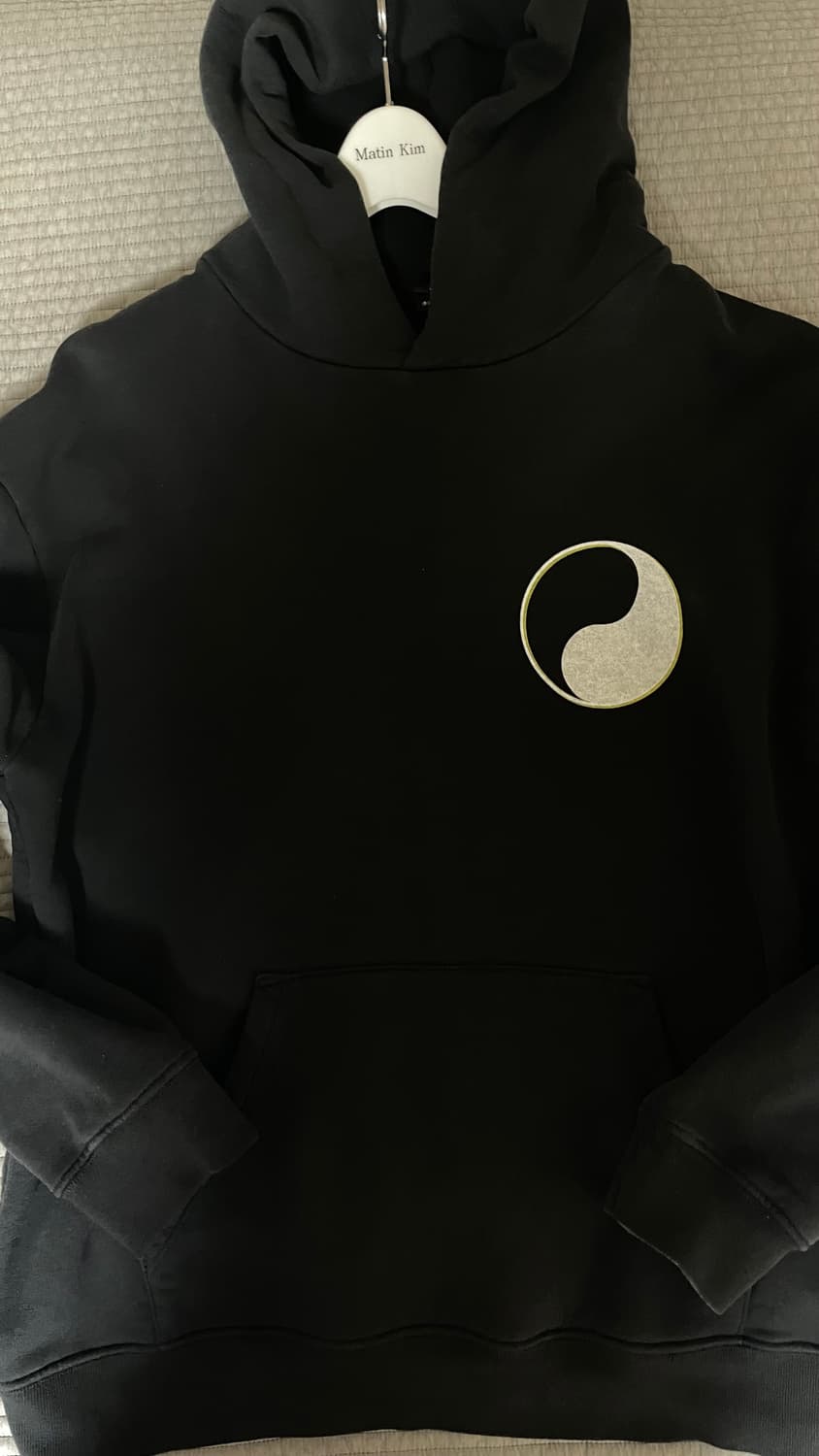 L) 스투시 아워레가시 후드티 음양 블랙 옐로우 상품이미지2