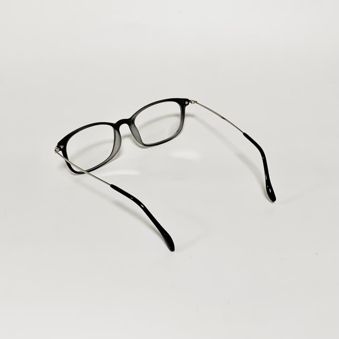 981 데드스탁 블랙 사각안경테 메탈템플 빈티지 레트로 남녀공용 픽키 상품이미지6