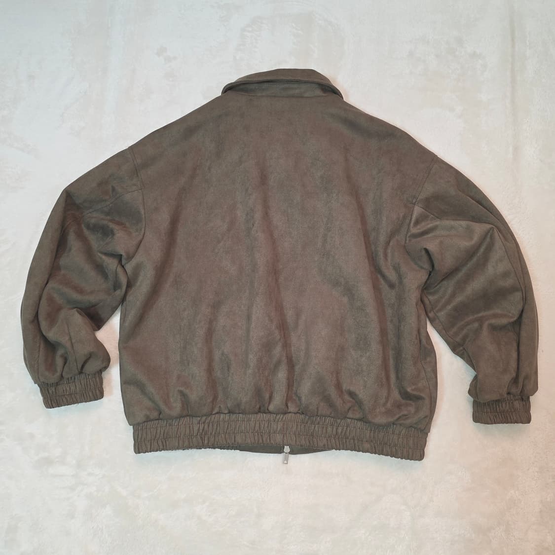 (L)스탠다드에러 비건 스웨이드 블루종 자켓 상품이미지3