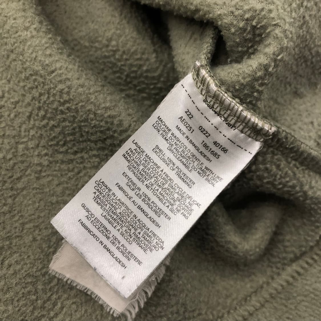 콜롬비아 플리스 스냅 투톤 풀오버 상품이미지4