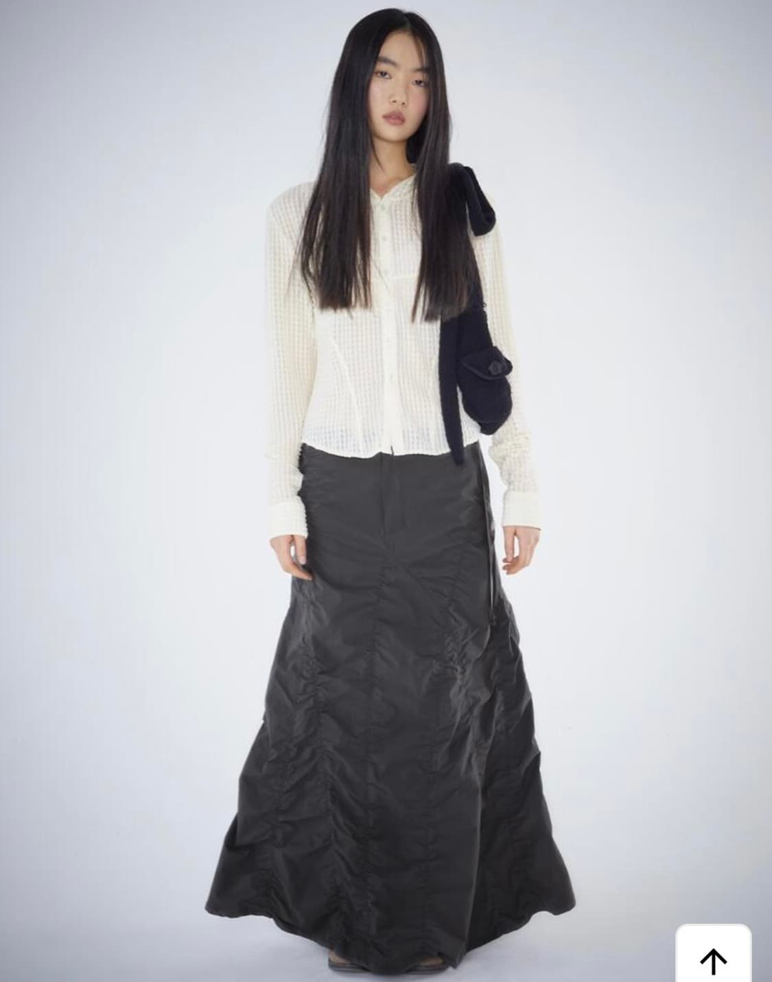 코이세이오 머메이드 스커트 챠콜 1 상품이미지1