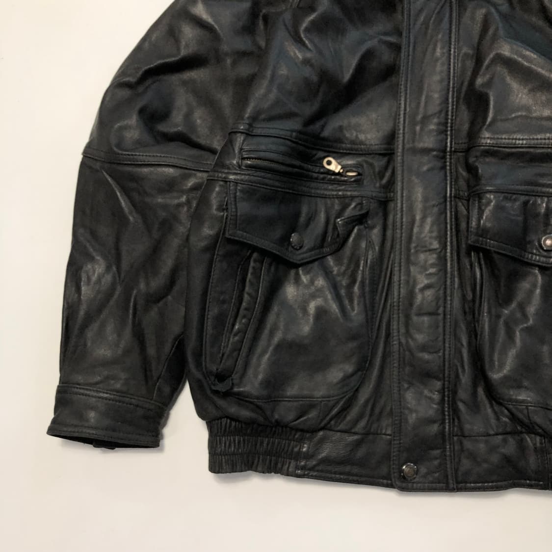 A2 봄버 레더자켓 상품이미지5