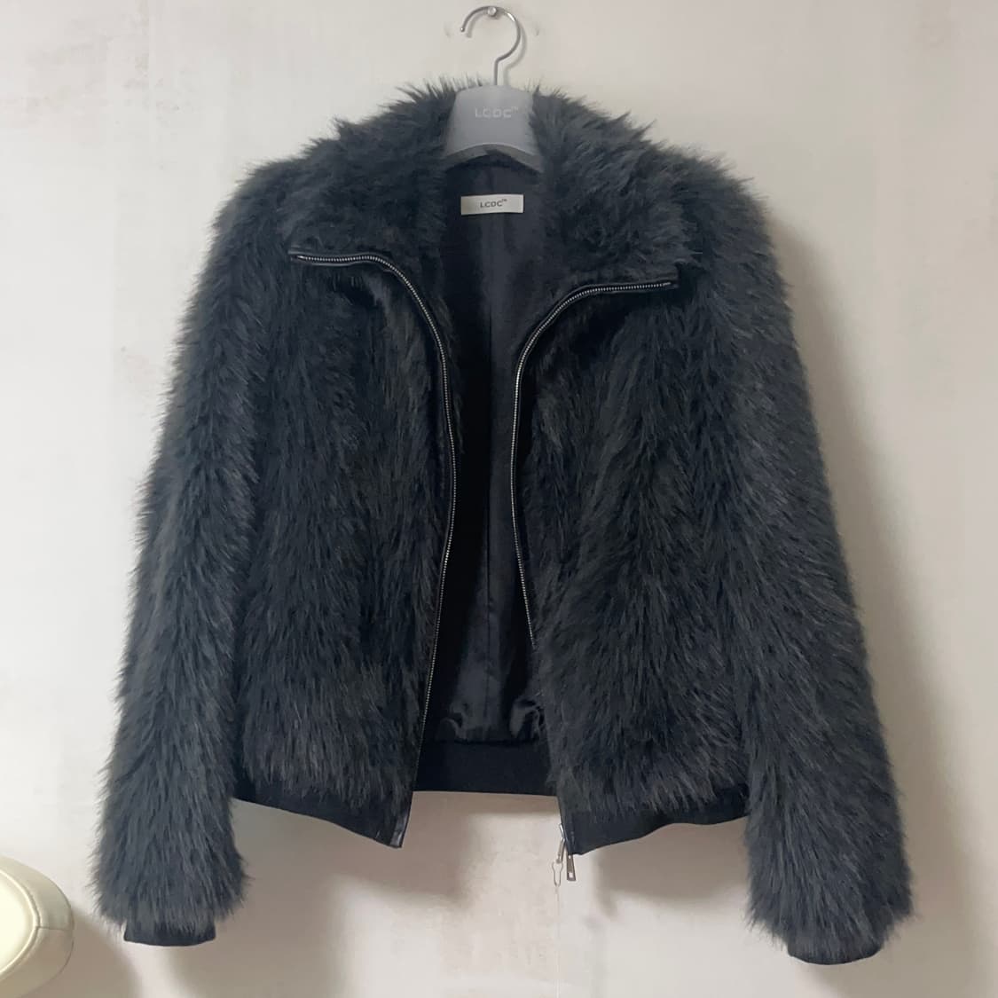 lcdc 엘씨디씨 퍼 집업 그레이 -새제품 상품이미지2