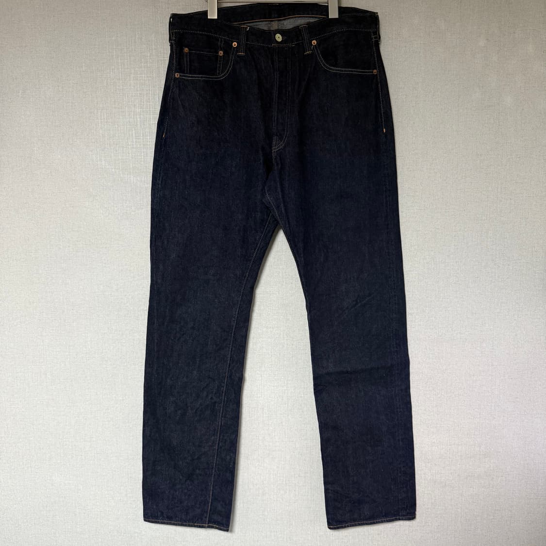 [36x34]프리휠러스 601XX 1951 원워시 데님팬츠 상품이미지3