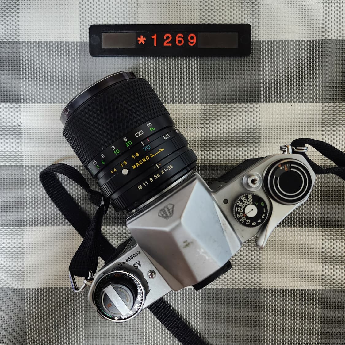 아사히 펜탁스 SV 필름카메라 35-70 줌렌즈 블랙바디 상품이미지3
