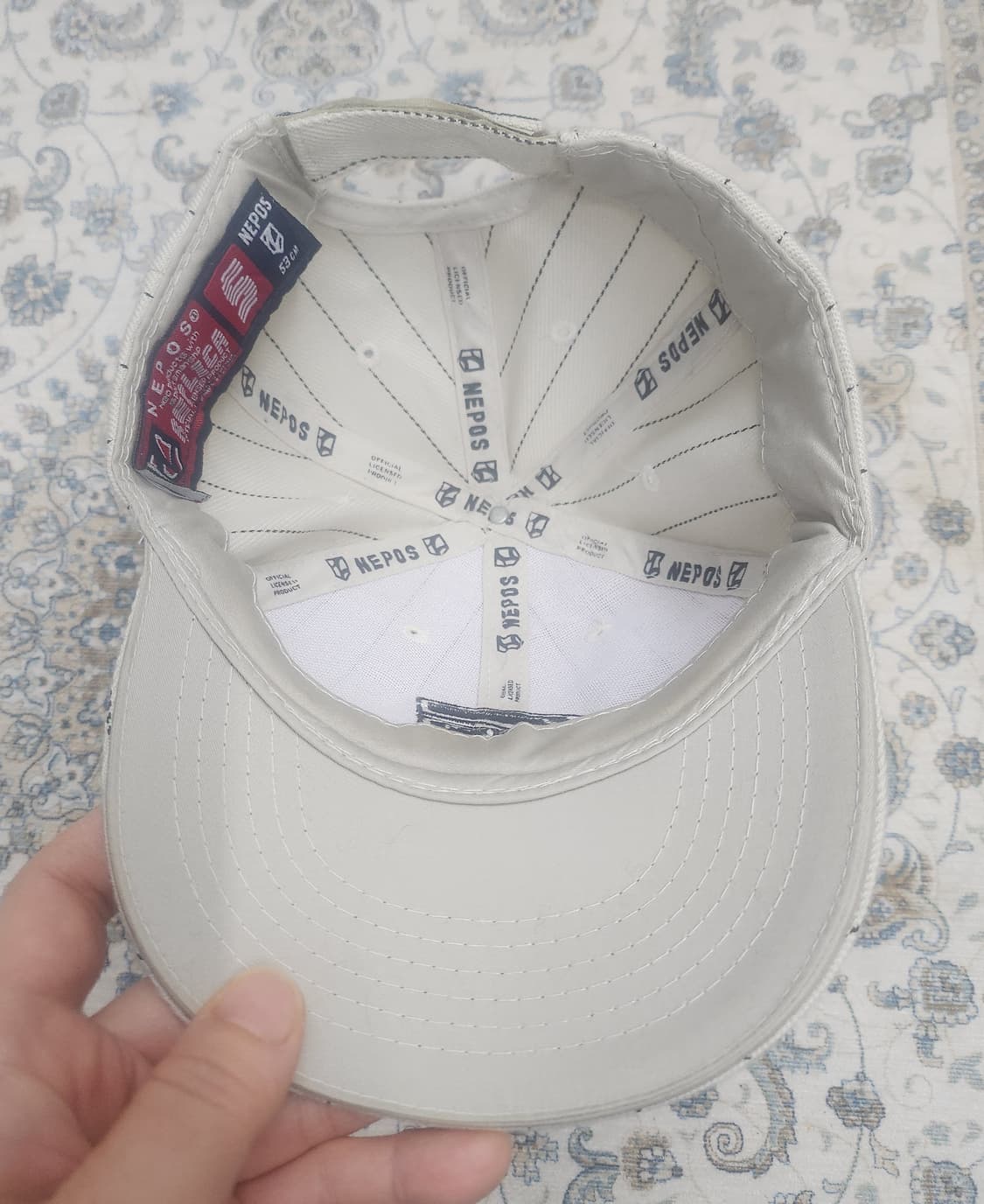 NEFOS 네포스 롯데자이언츠 스트라이프 야구 모자 상품이미지6