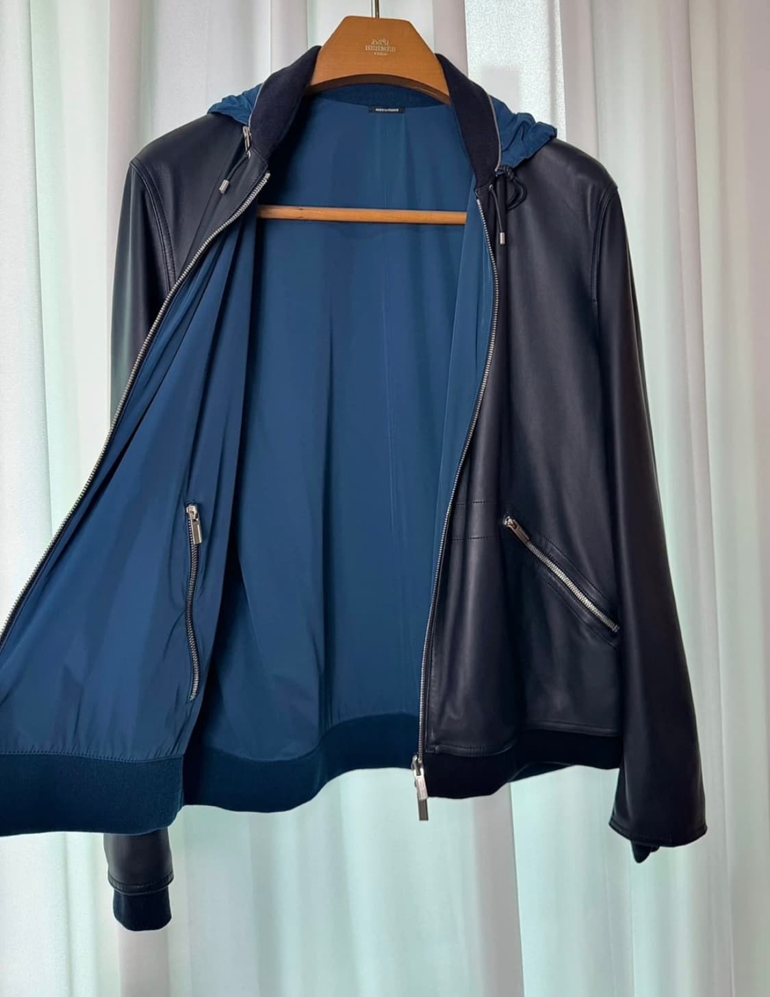 에르메스 리버시블 램스킨 자켓 상품이미지4