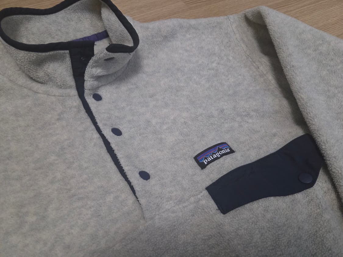 파타고니아 신칠라 풀오버 플리스 집업 오트밀 헤더 상품이미지4