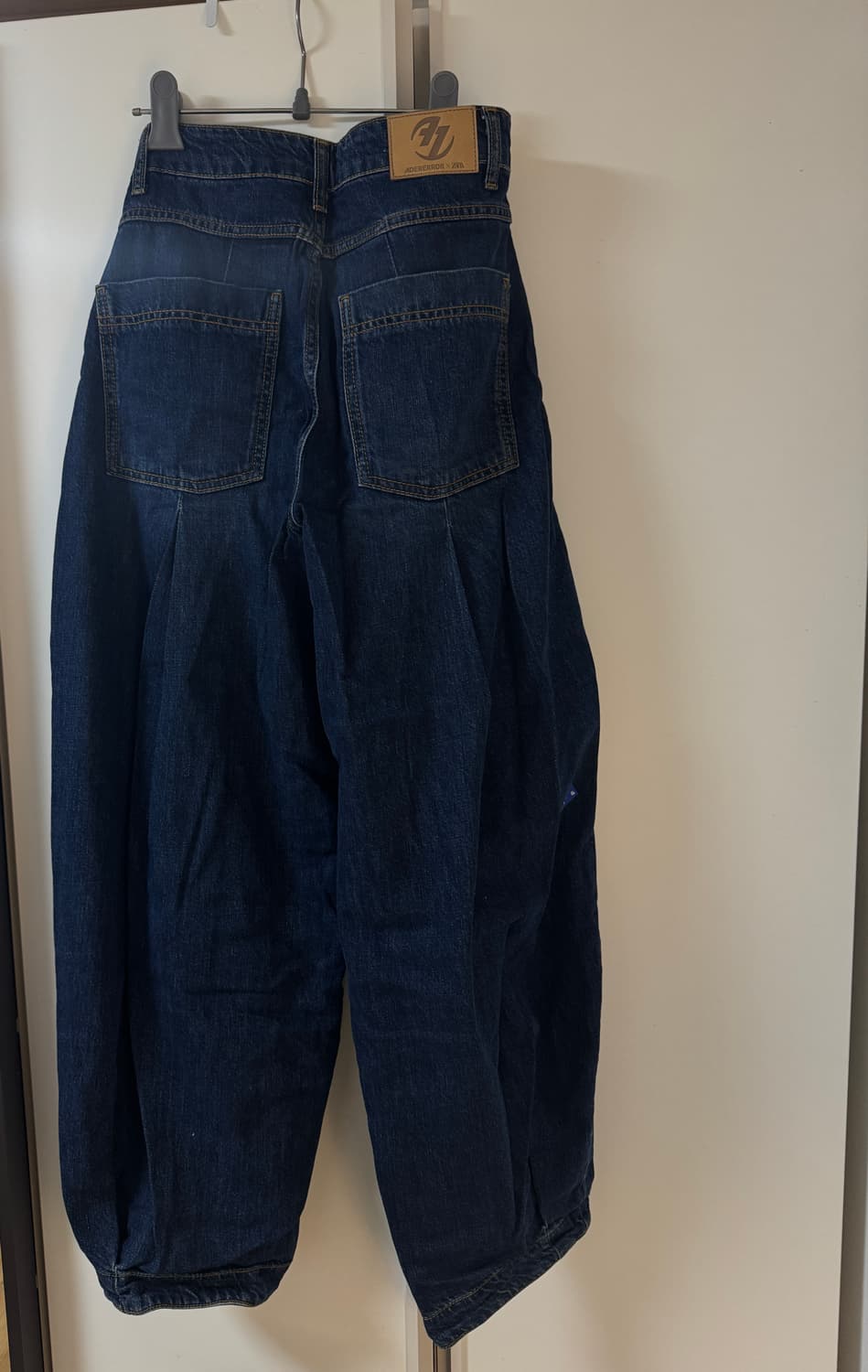 자라 아더에러 와이드 레그 진 블루 상품이미지10