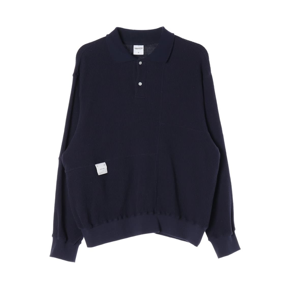 디스이즈네버댓 와플 카라 롱슬리브M 상품이미지1