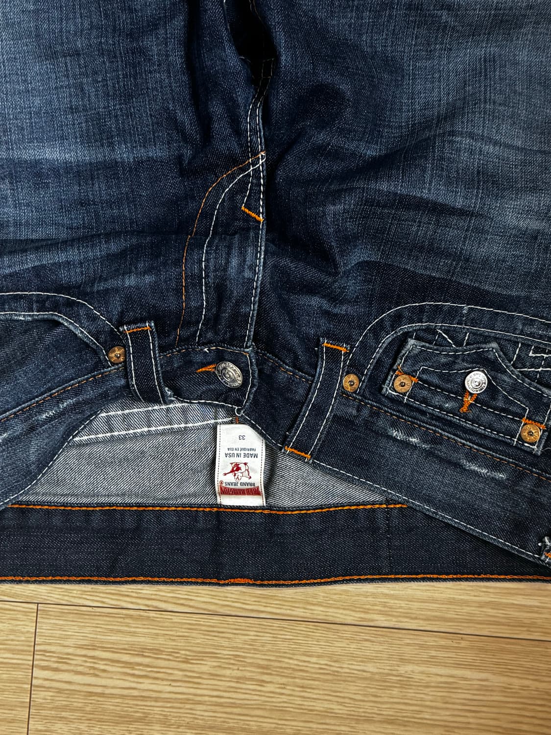 True religion 트루릴리전 남성 데님 청바지 33 상품이미지3