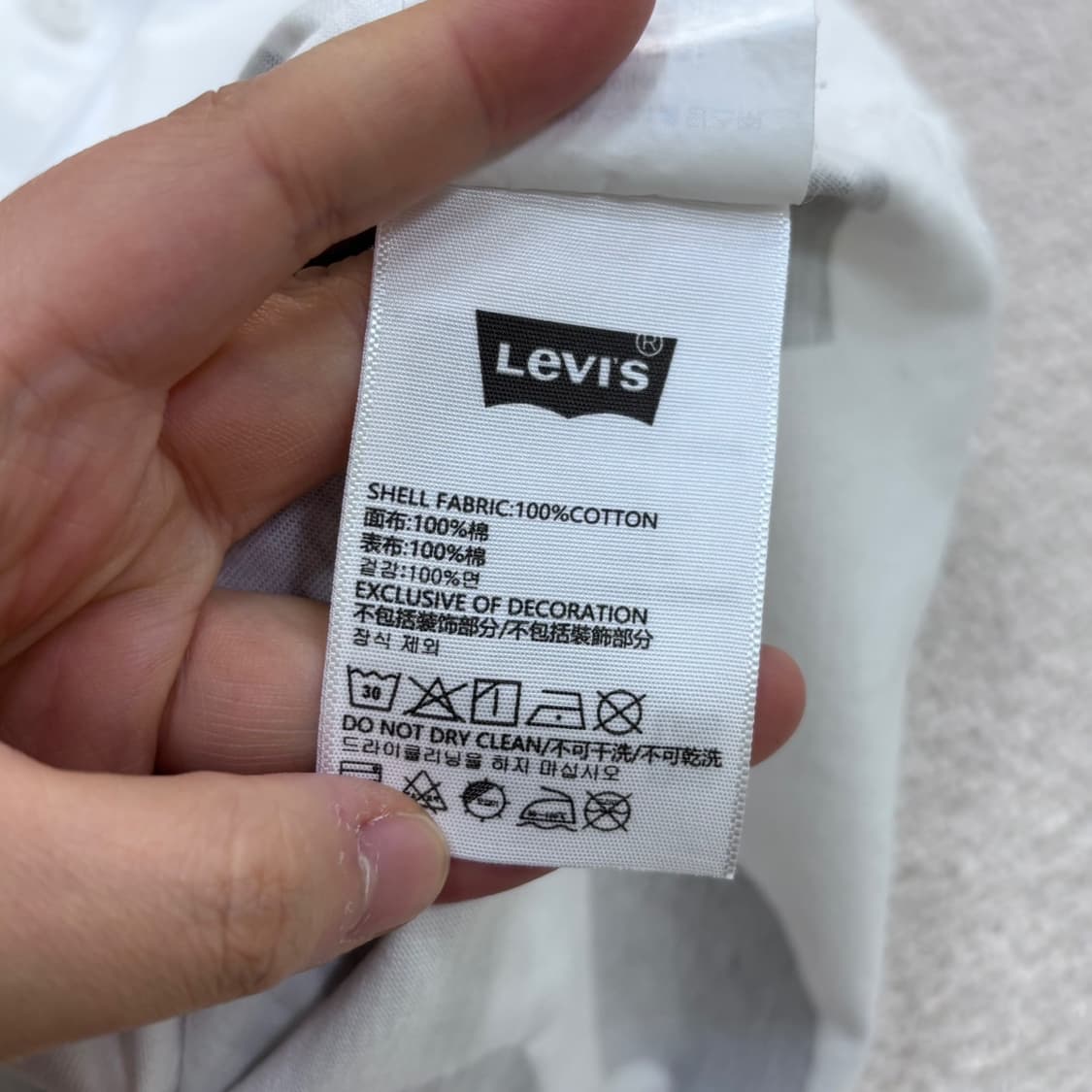 L 리바이스 반팔 카라 티셔츠 0410E 상품이미지4