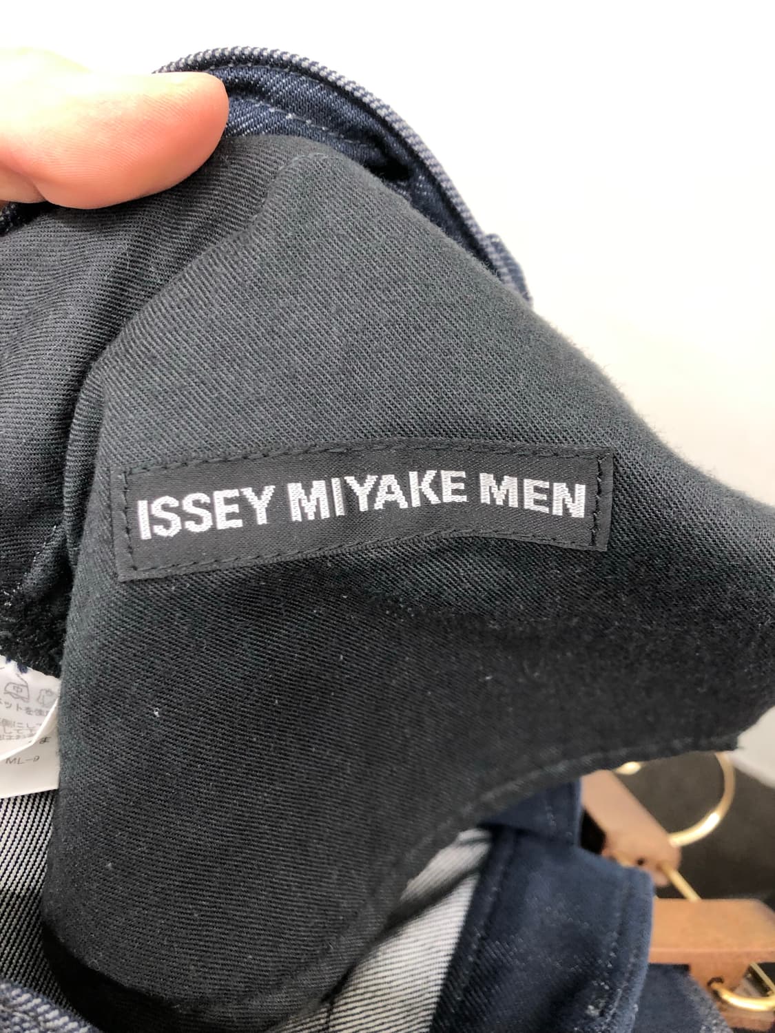 이세이 미야케 맨 프린팅 데님 팬츠 상품이미지6