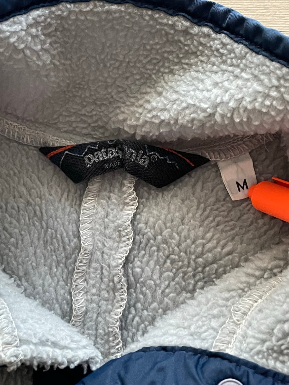 80s 파타고니아 신칠라 그레이 네이비 patagonia 빈티지 상품이미지4