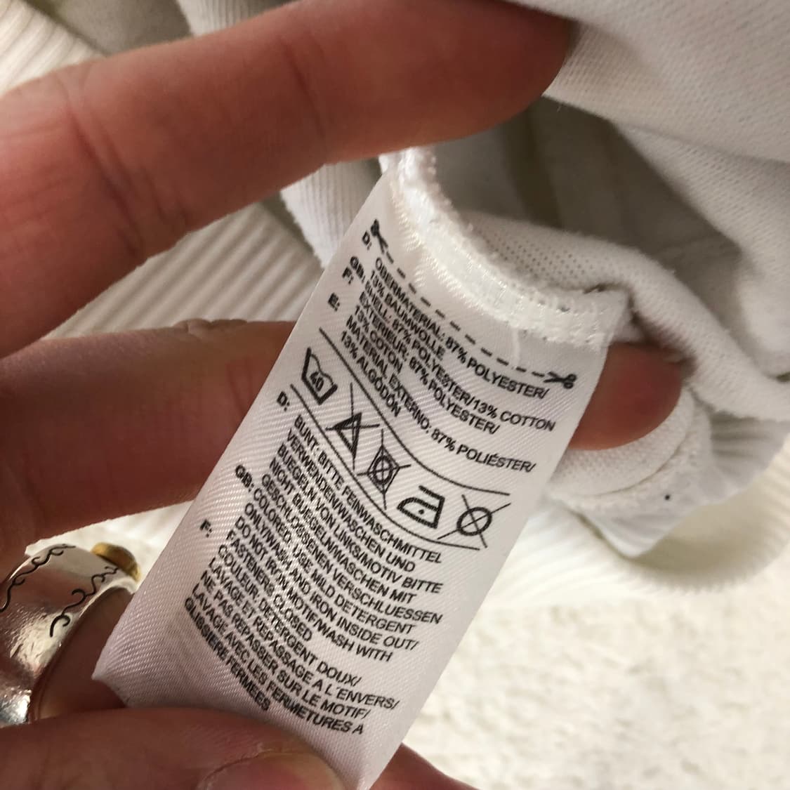 아디다스 화이트 후드져지  상품이미지6