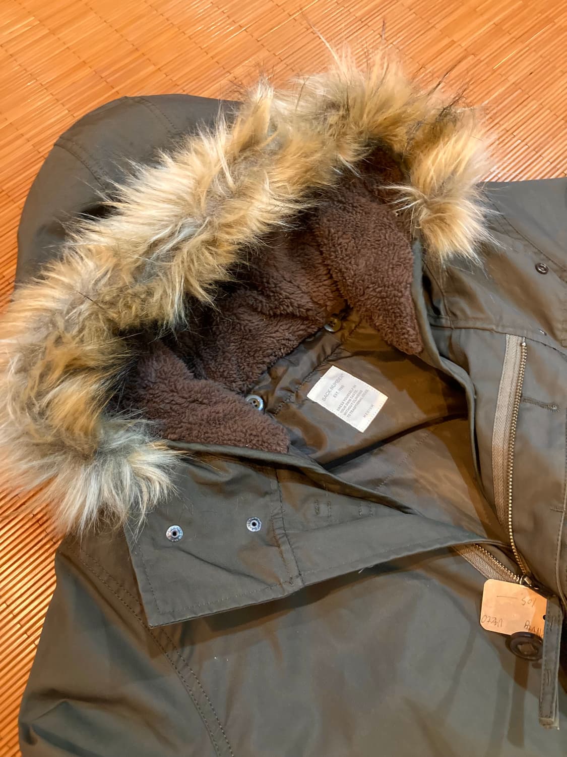 JPN vtg 피시테일파카 상품이미지2