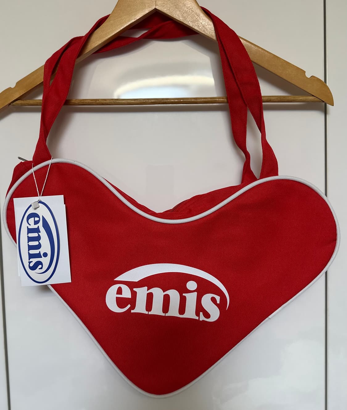 emis 에미스 하트 백 레드 상품이미지2