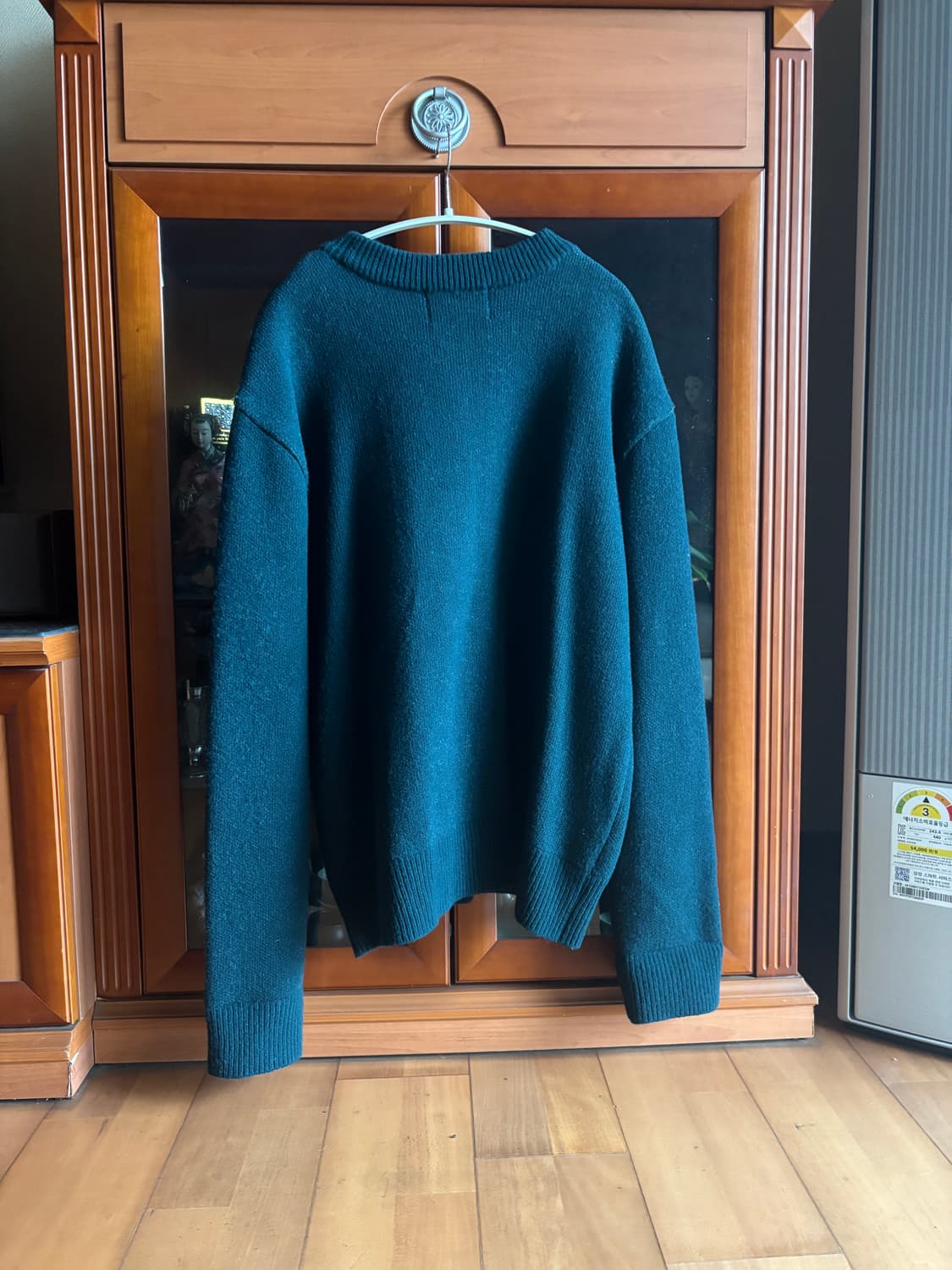 BIRD CHE 니트 다크 그린  상품이미지2