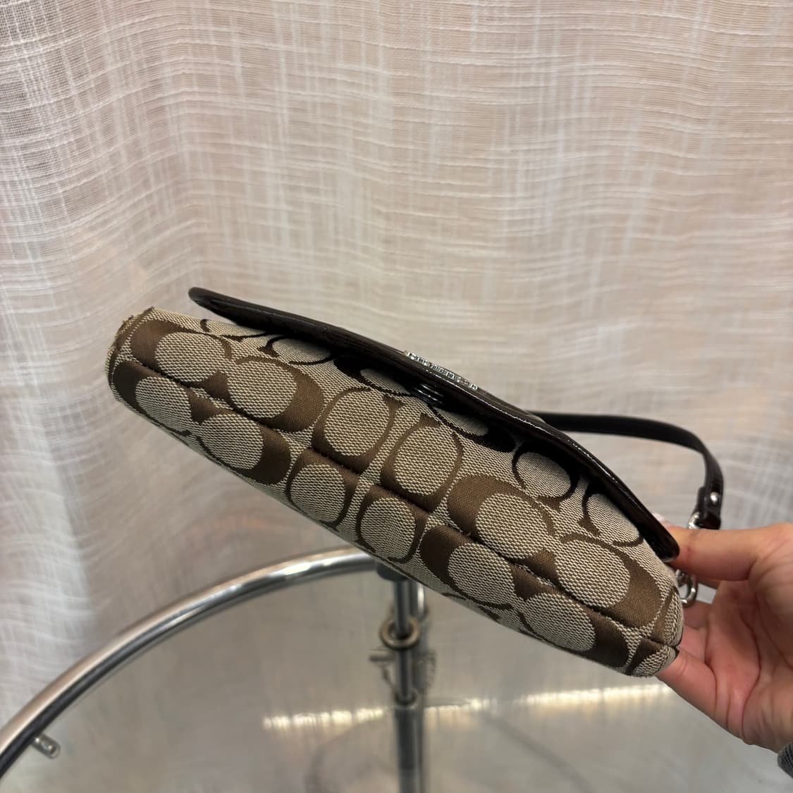 정품 코치 패브릭 미니 숄더백     상품이미지7