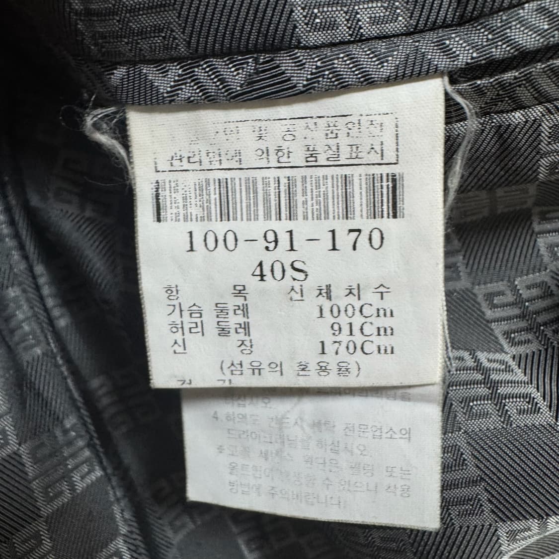 지방시 맨 남성 싱글 정장 자켓 L-XL  상품이미지6