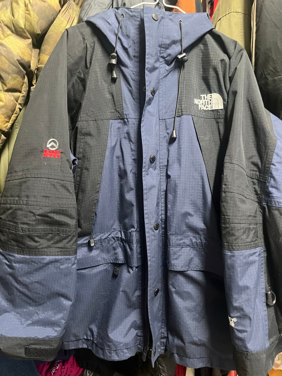 노스페이스 90s 마운틴 서밋 XCR 파카 바람막이M 상품이미지1