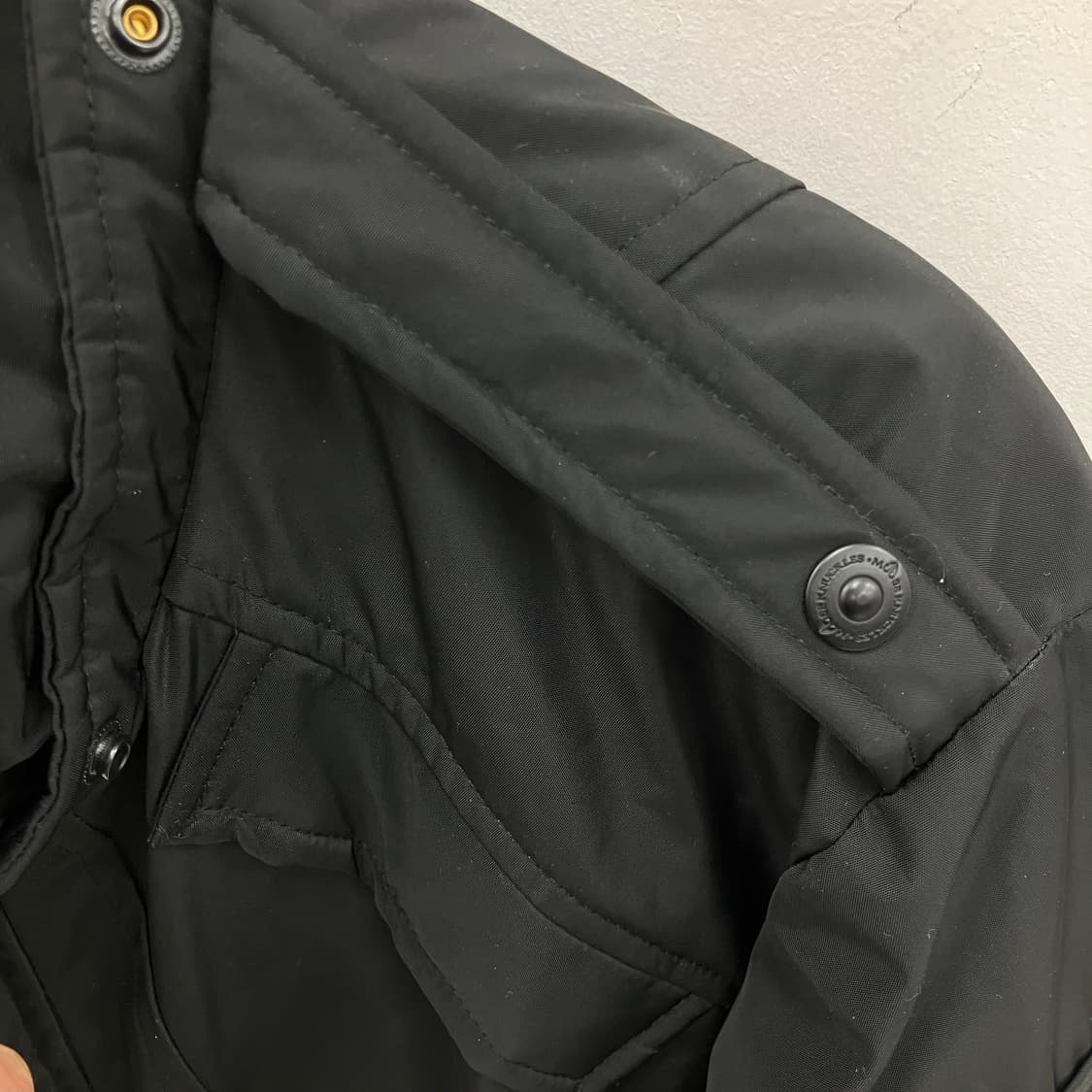 무스너클 블랙 롱 패딩 L 상품이미지7