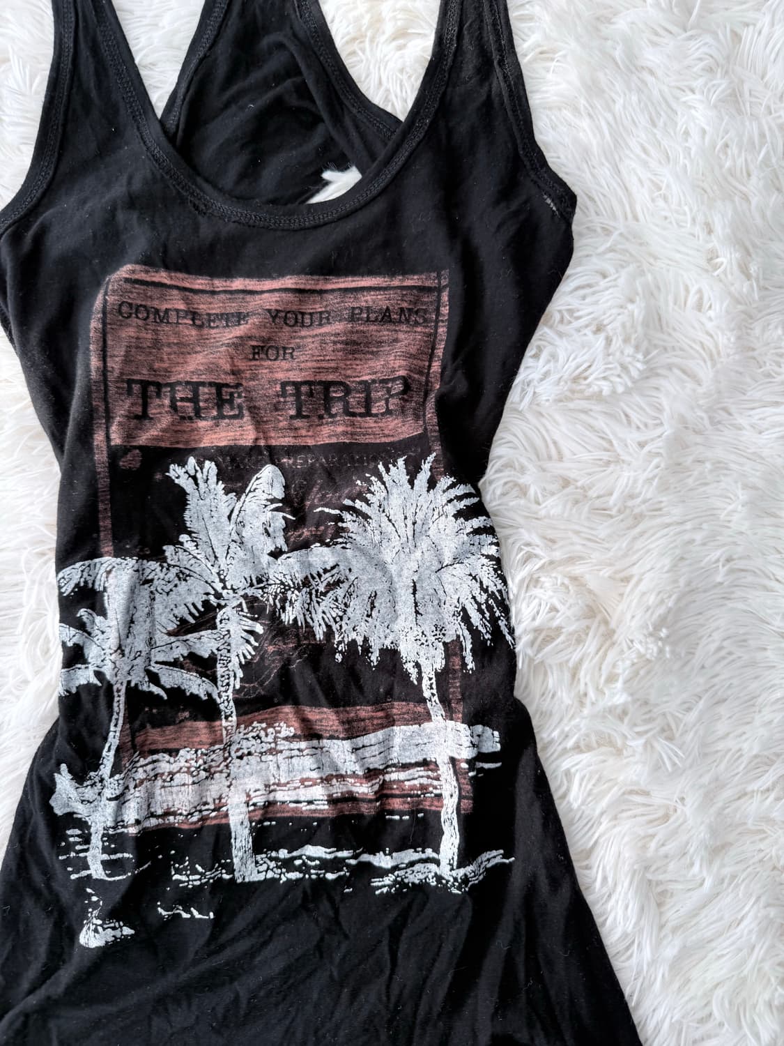 그런지 백 포인트 슬리브리스 상품이미지2