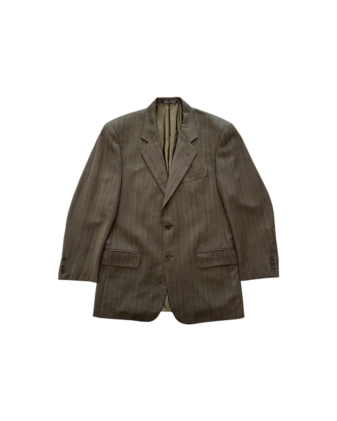 발렌티노 우모 초기 90s 헤링본 수트 셋업 상품이미지5