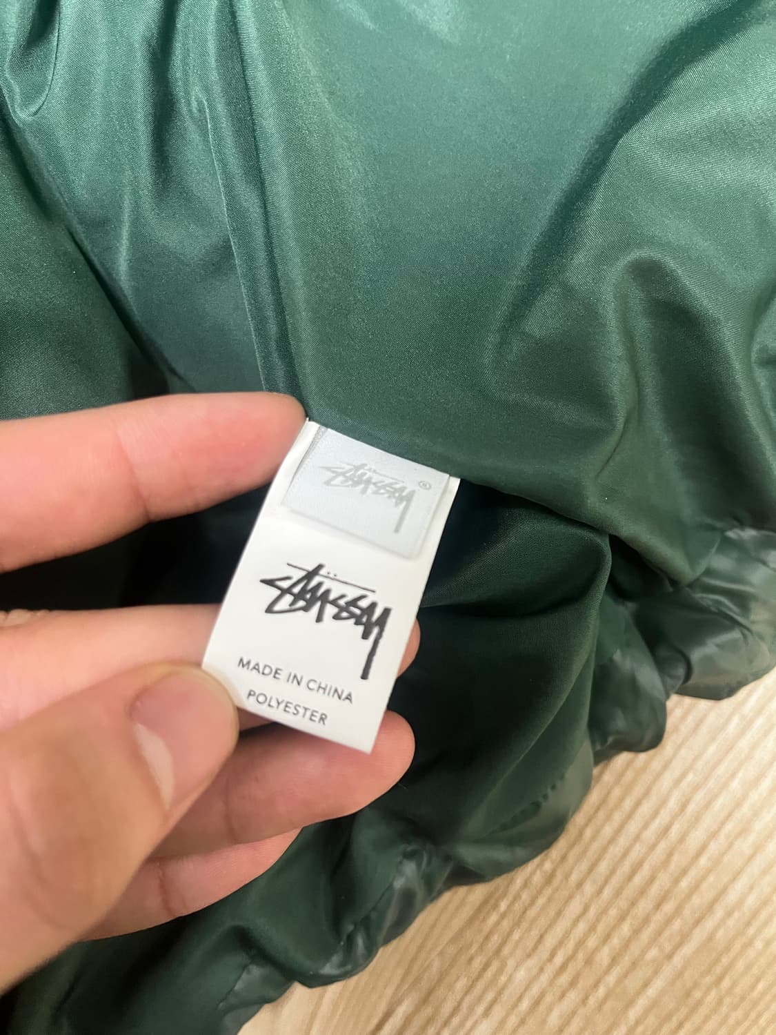 스투시 여성 스탁 크롭 패딩 재킷 상품이미지4