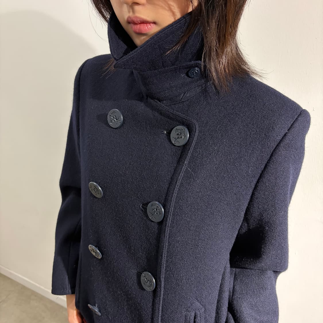 폴로 미해군 더블 피코트 상품이미지2