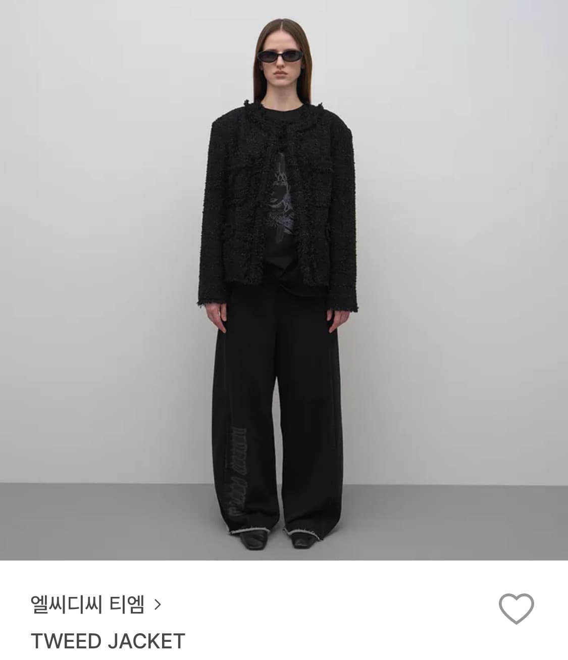 엘씨디씨 티엠 트위드자켓 상품이미지1