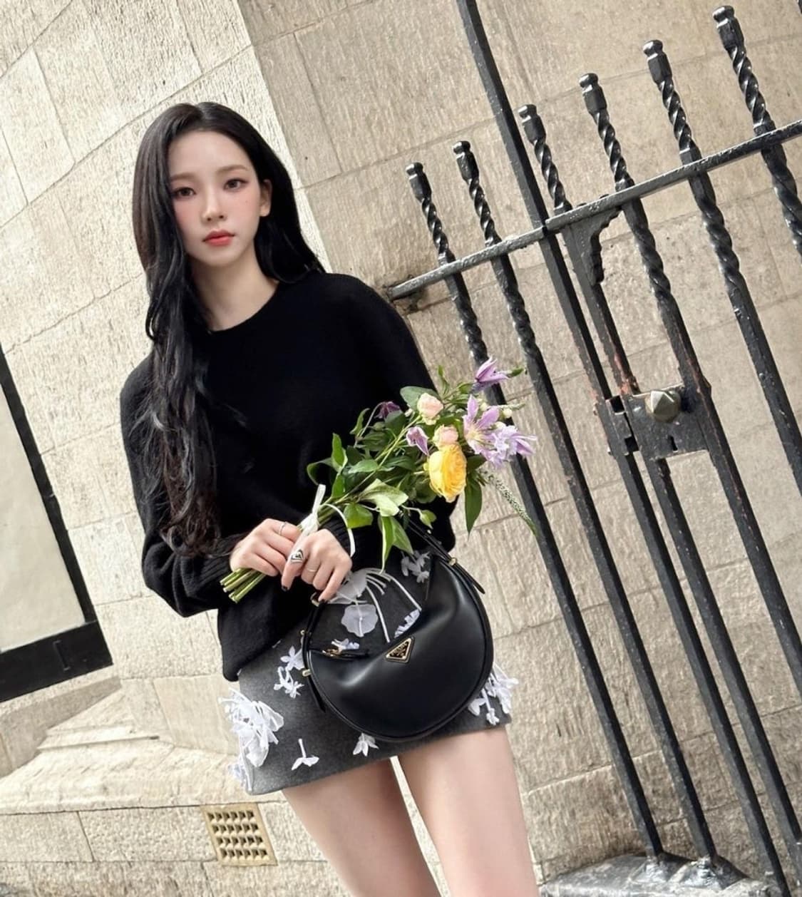 (새상품) 프라다 아르케백 미니 블랙 상품이미지4