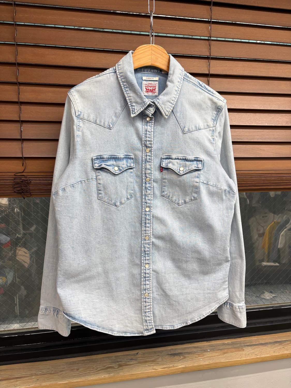 Levis 리바이스 웨스턴 데님 셔츠 상품이미지5