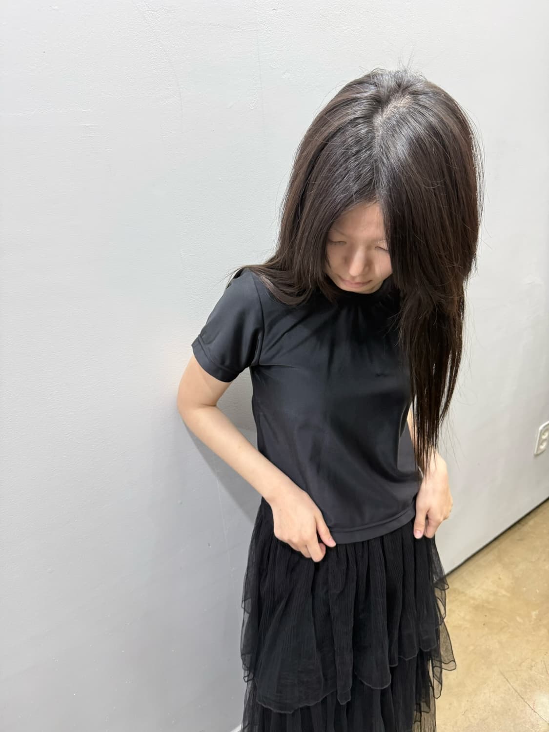 꼼데가르송 트리콧 져지 반팔탑 상품이미지1