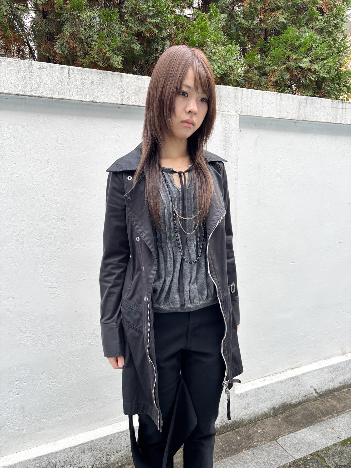 디젤 모토 라이더 트렌치 자켓 상품이미지3