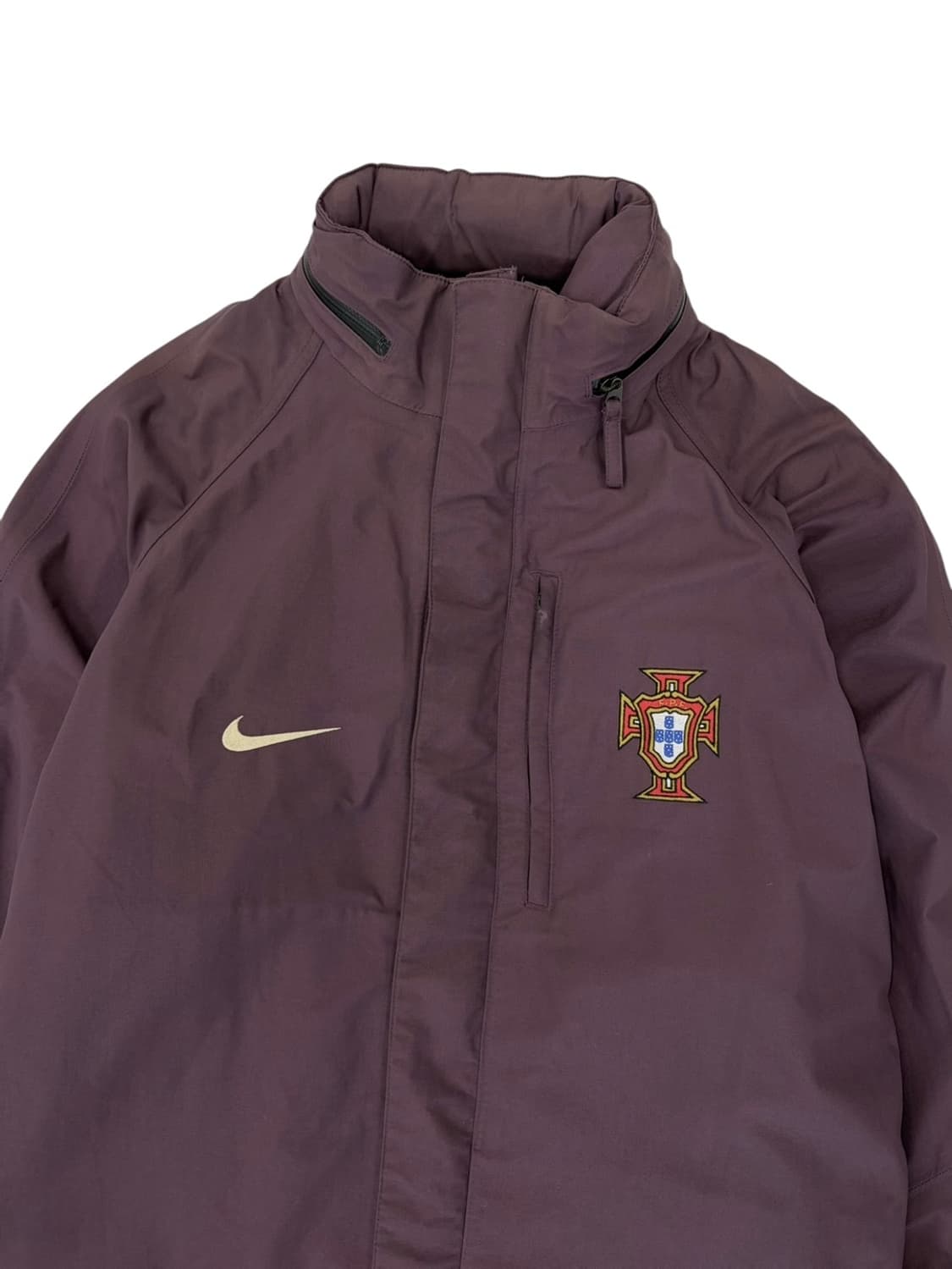 90년대 나이키 포르투갈 바람막이 딥플럼브라운 (L/레어템) 상품이미지2