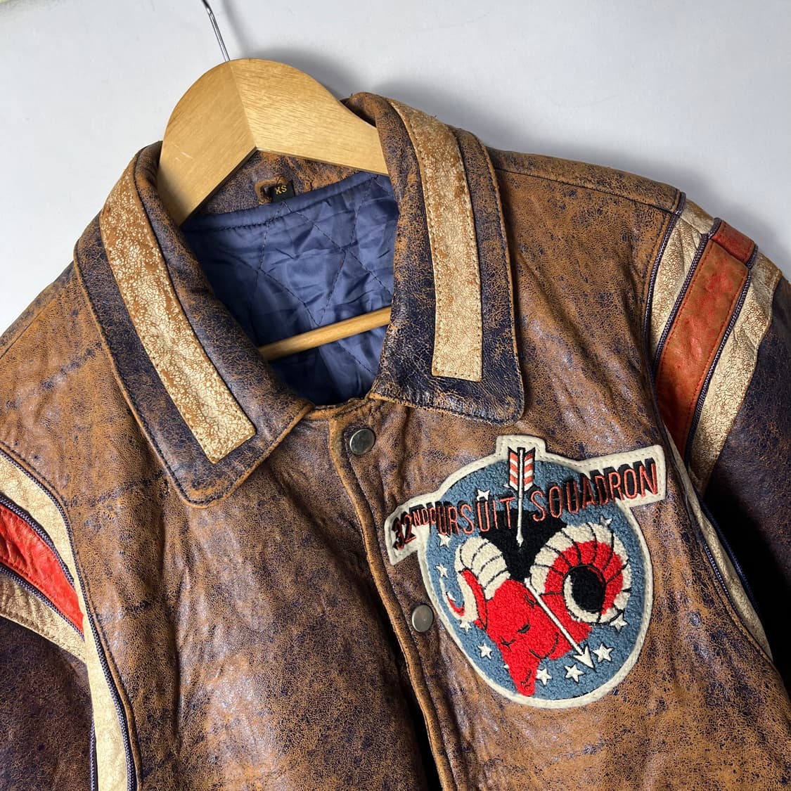 [Freedom Leather Company] USA 레더 바시티자켓 상품이미지3