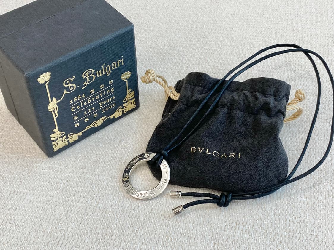 불가리 세이브더칠드런 실버 목걸이 조커 타입 상품이미지2