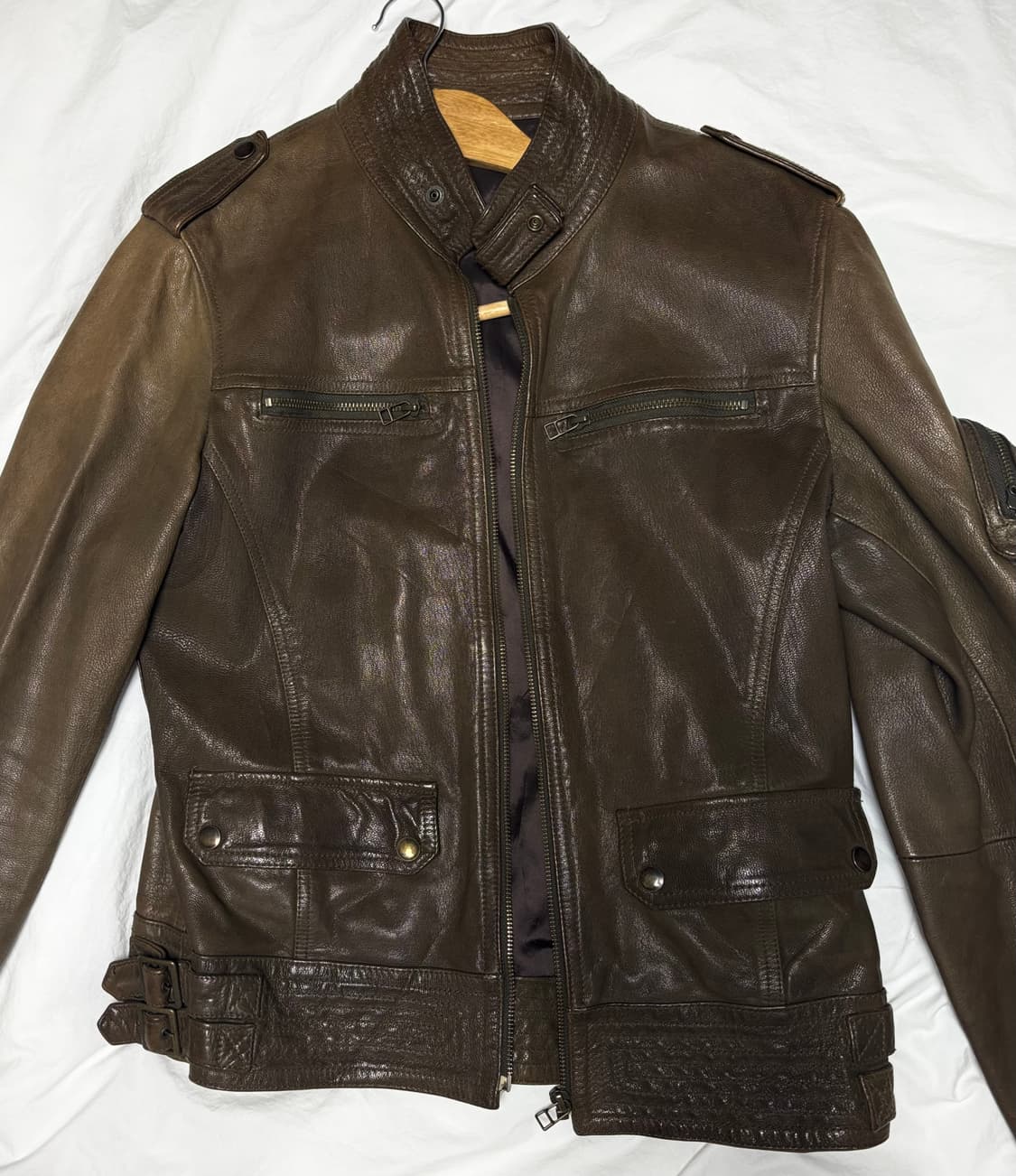 Tete homme leather jacket 상품이미지1