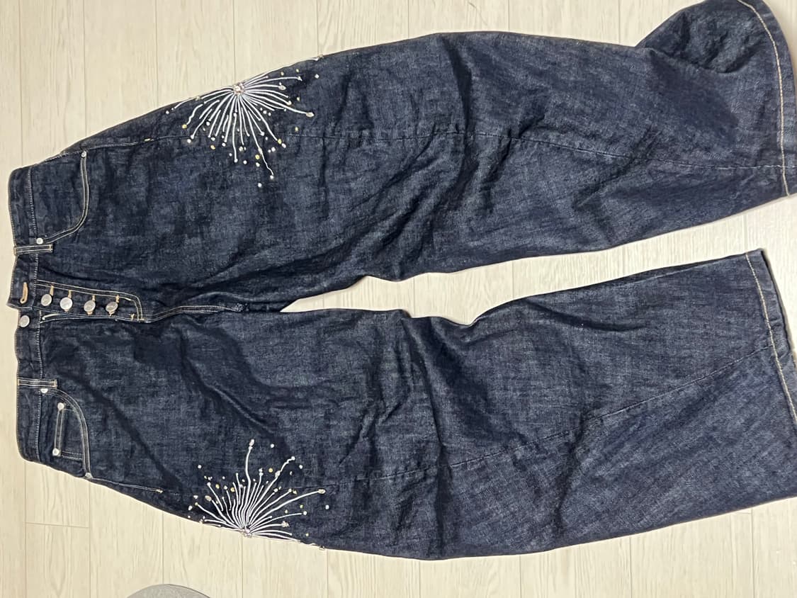 Steepc 파이어워크 데님팬츠 L 상품이미지2