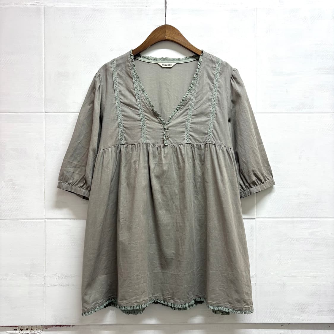 STAGE ONE 모리걸 페어리 레이스 블라우스 JPN 상품이미지1