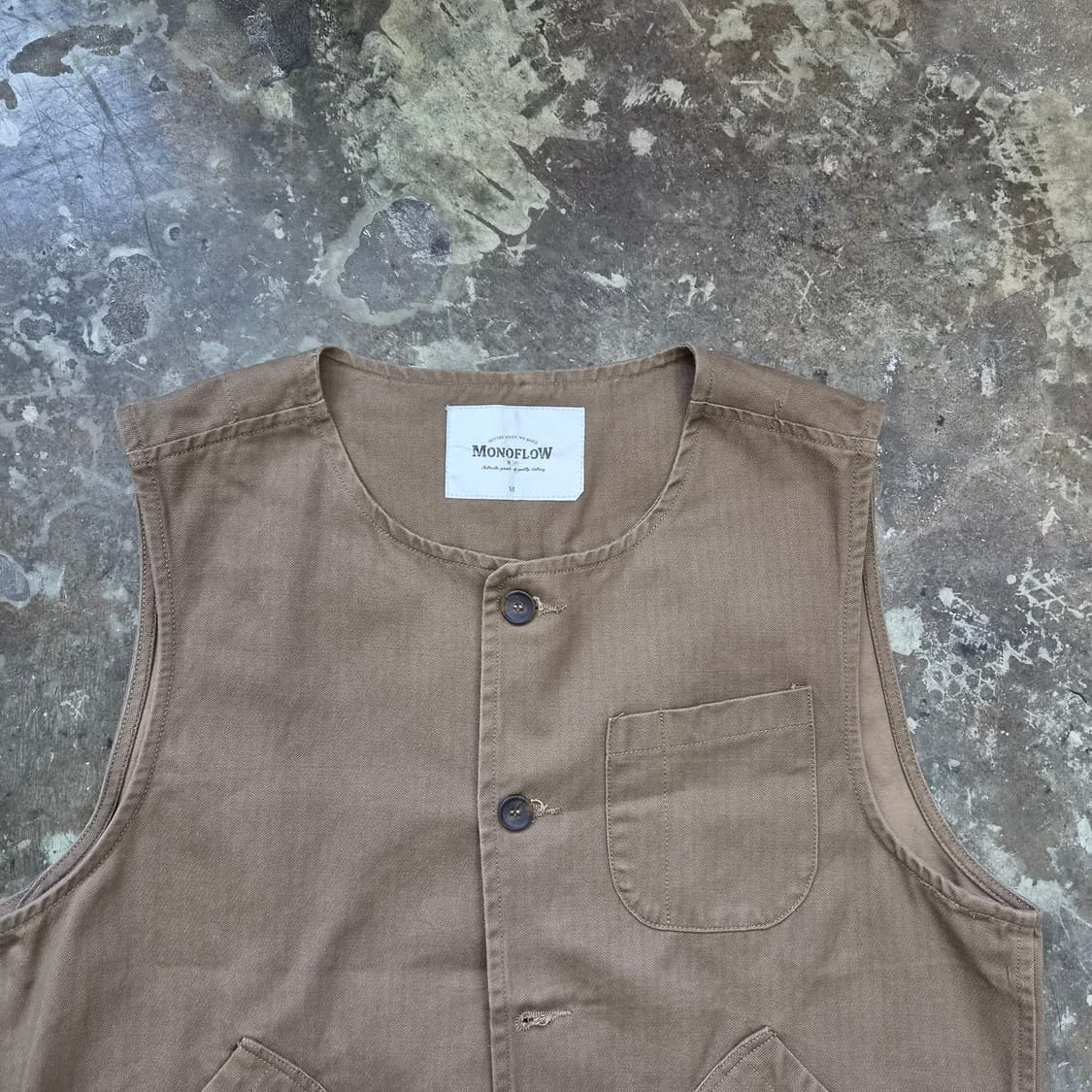 모노플로우 아메카지 워크 베스트 조끼 아메카지 워크웨어 상품이미지2