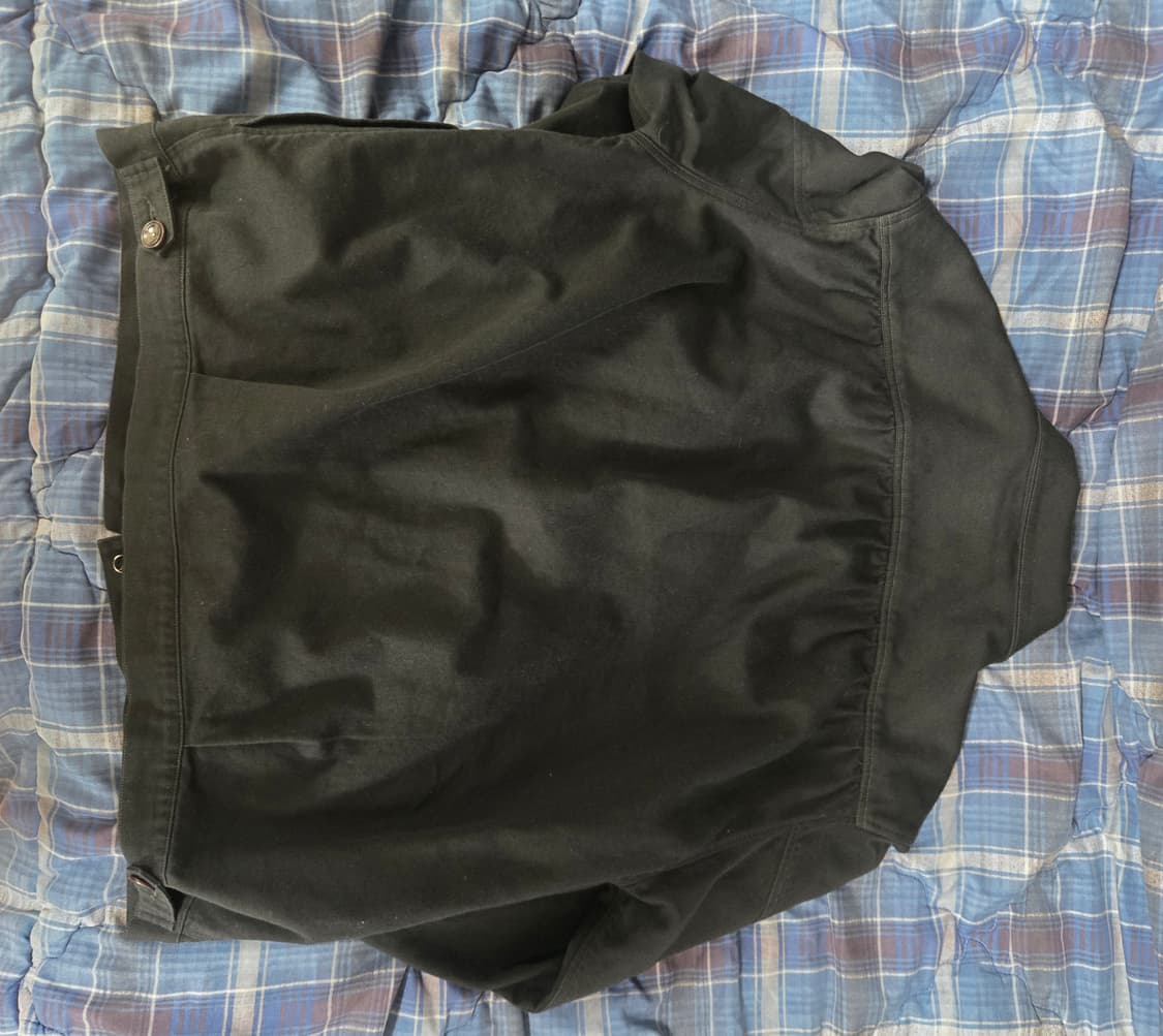 러프사이드 트러커자켓 애쉬 블랙 3사이즈 판매합니다. 상품이미지3