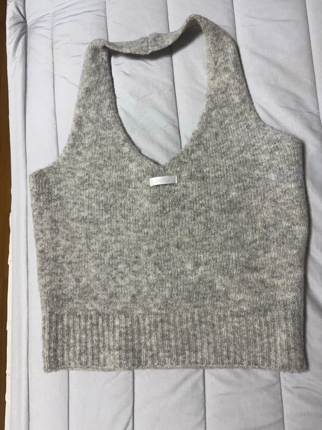 레터프롬문 헤어리 울 뷔스티에 상품이미지2