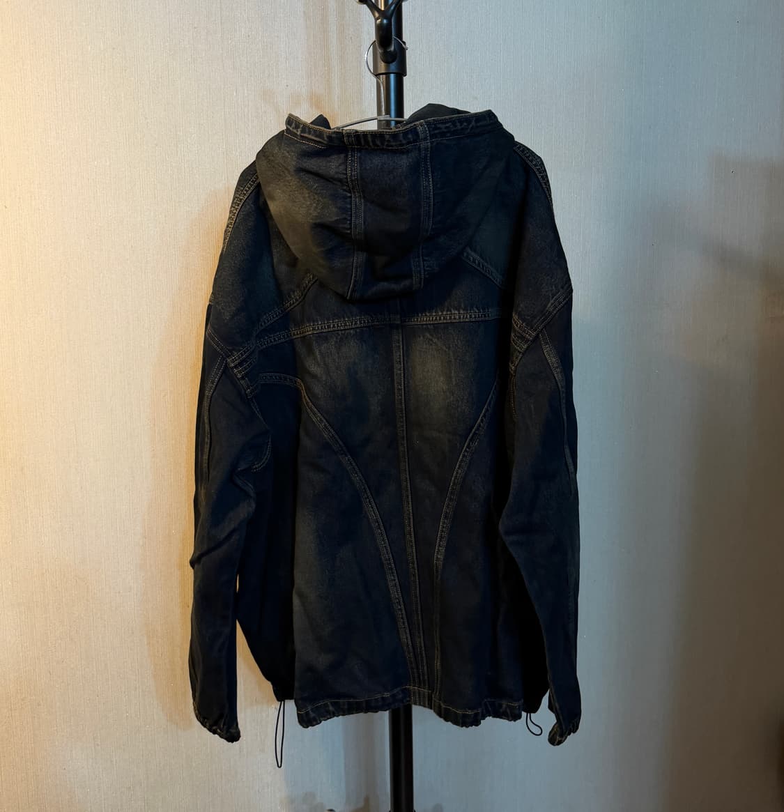 떠그클럽 데님 후드 자켓 상품이미지3