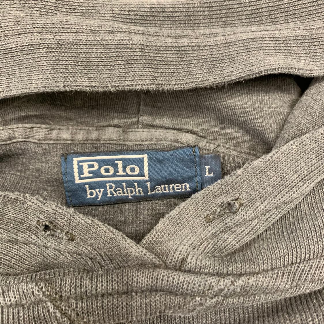 폴로 랄프로렌 그레이 후드티 S 상품이미지5