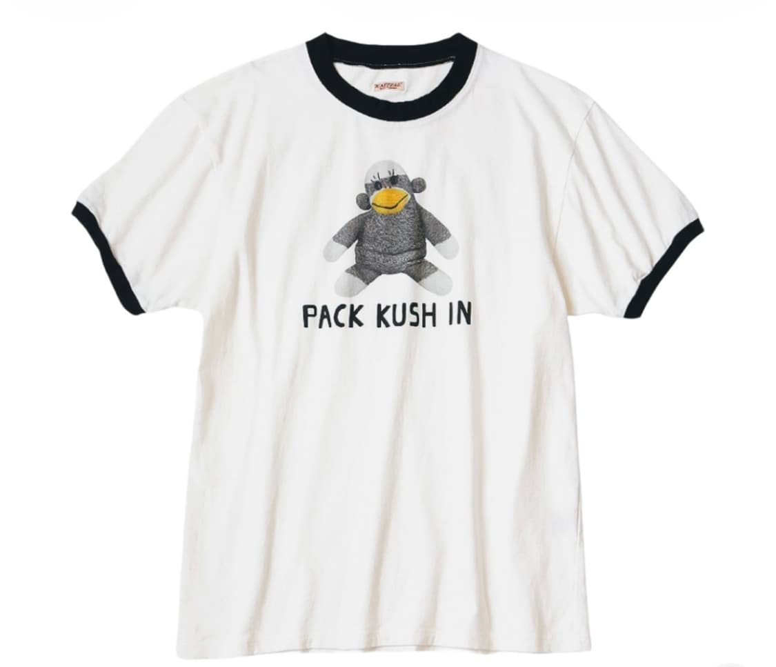 캐피탈 20 저지 링거 티셔츠 치로 팩 쿠쉬 인 Pt 화이트 상품이미지1