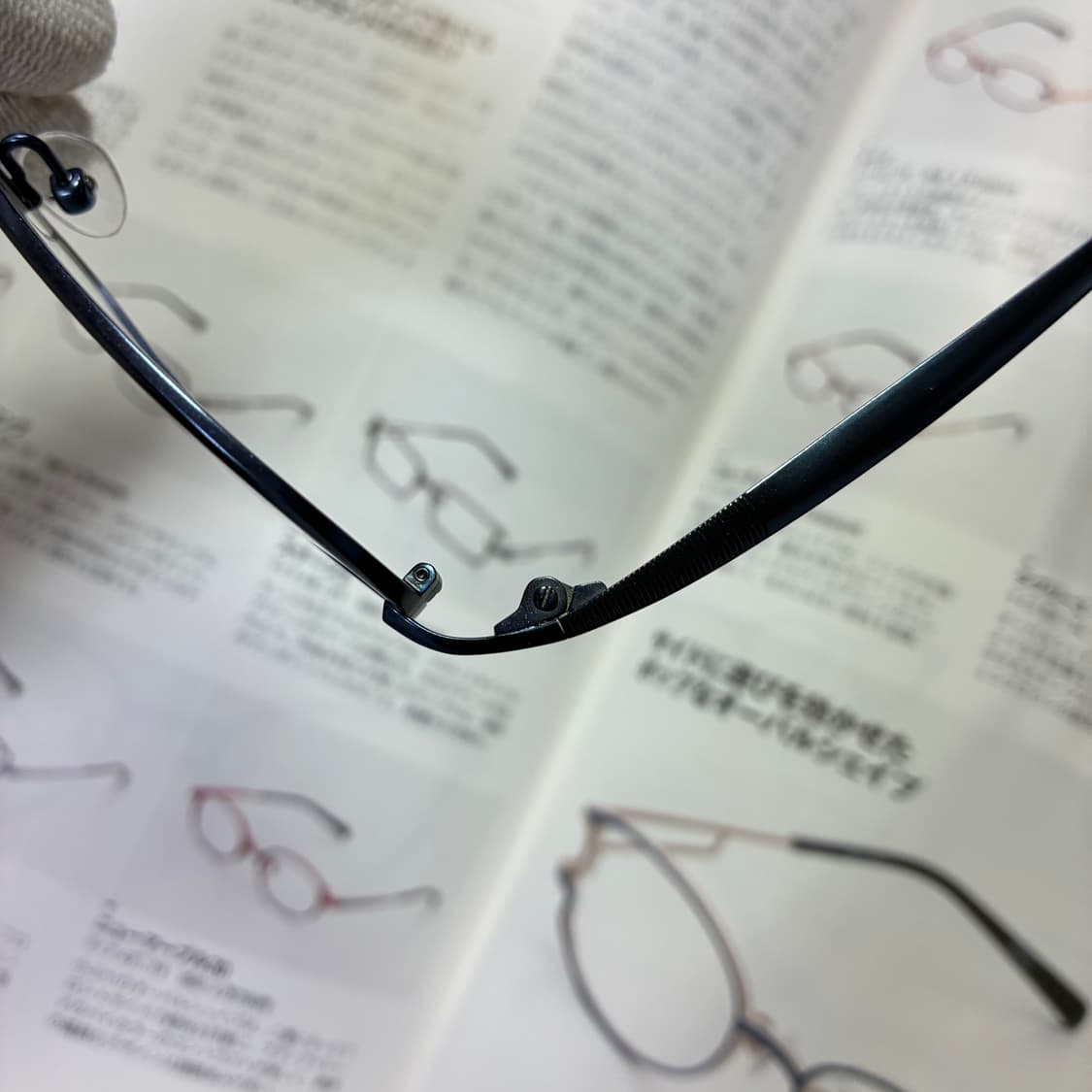 EYE EYE DENMARK 티타늄 블루 안경 상품이미지4